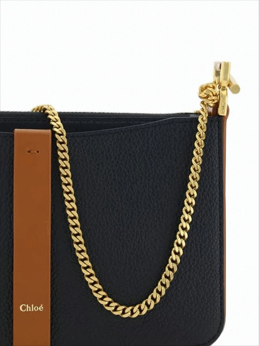 Chloé Textured Calf Leather Shoulder Bag