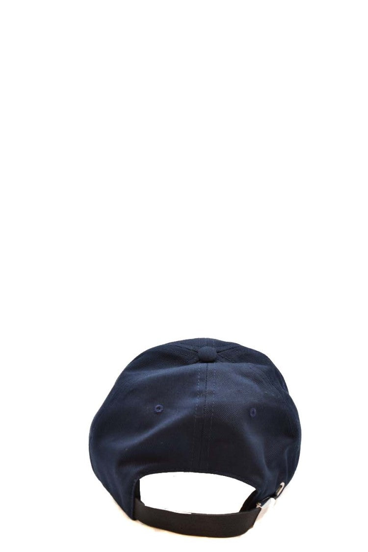 Alexander Mcqueen Blue Logo Hat