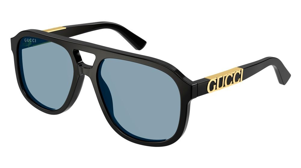 Gucci Sunglasses Gg1188s 004 Black Black Blue 58/17/140