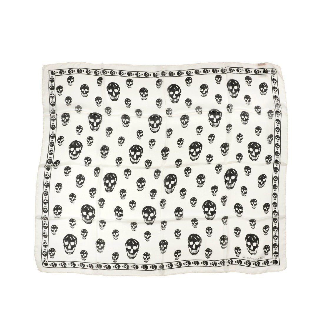 Alexander Mcqueen Skull Silk Scarf