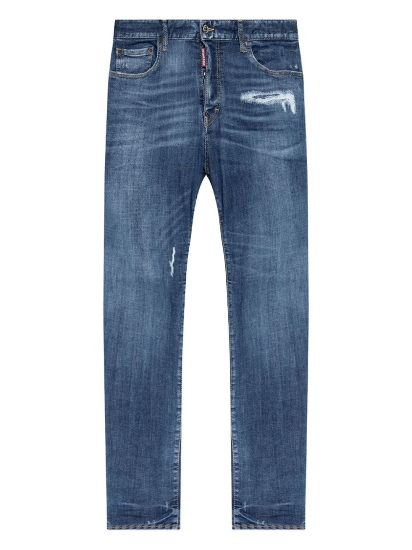 Dsquared2 Powder Blue Classic Five-Pocket Jeans