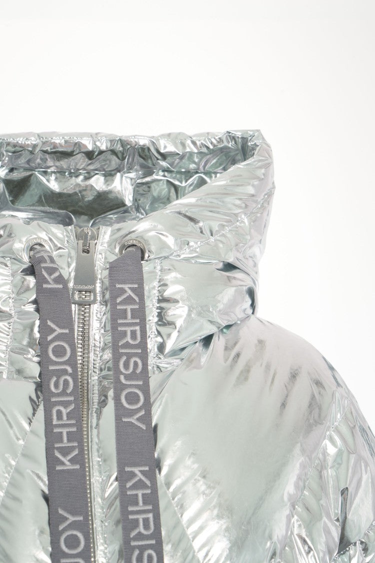 Khrisjoy Metallic-Effect Down Jacket
