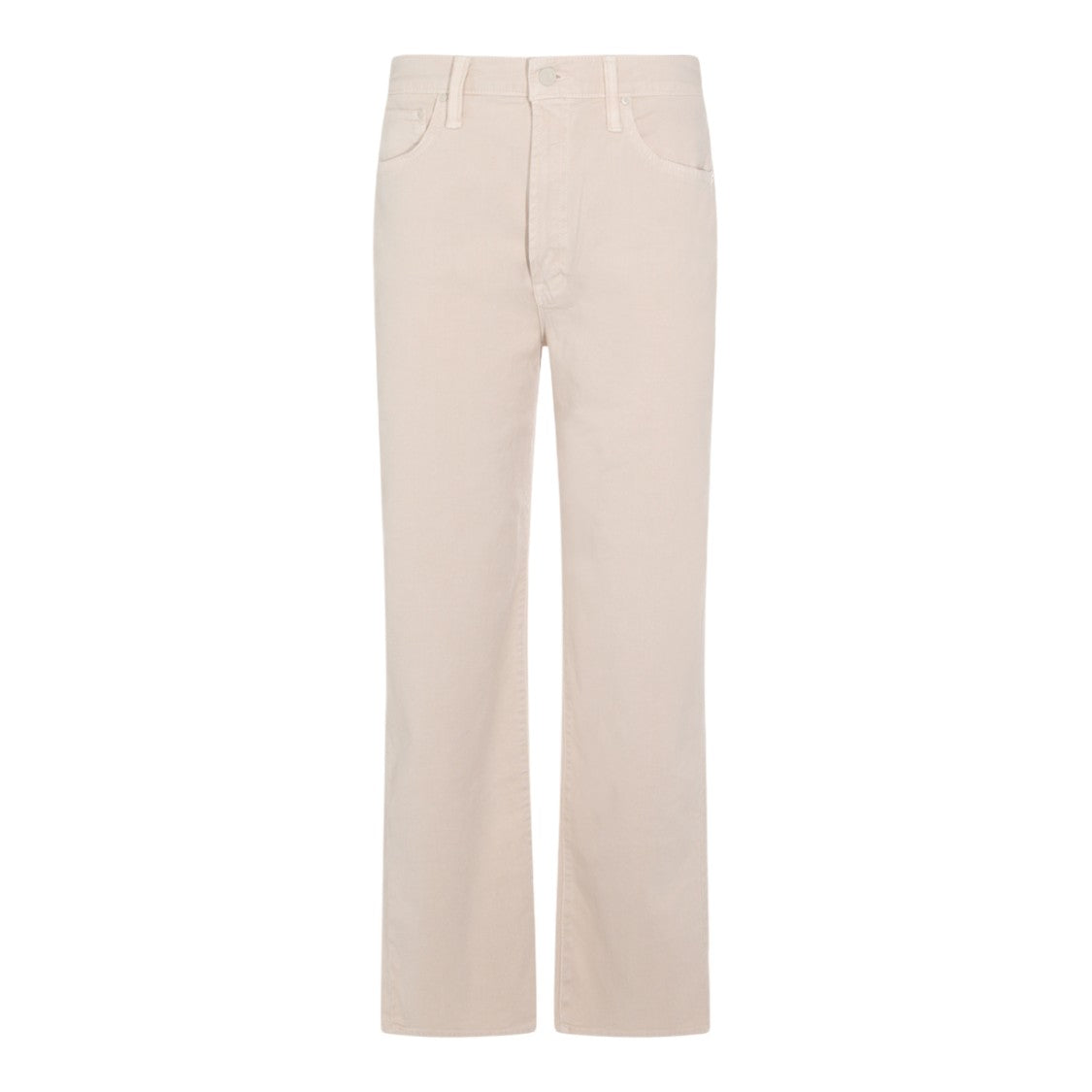 Mother Straight-Leg Denim Jeans With Classic Five-Pocket Design