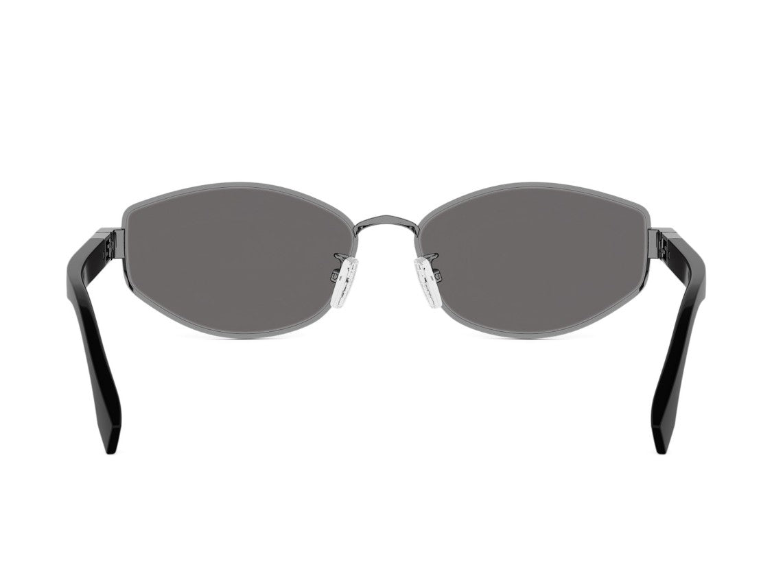 Fendi Dark Fe40216u Geometric Sunglasses