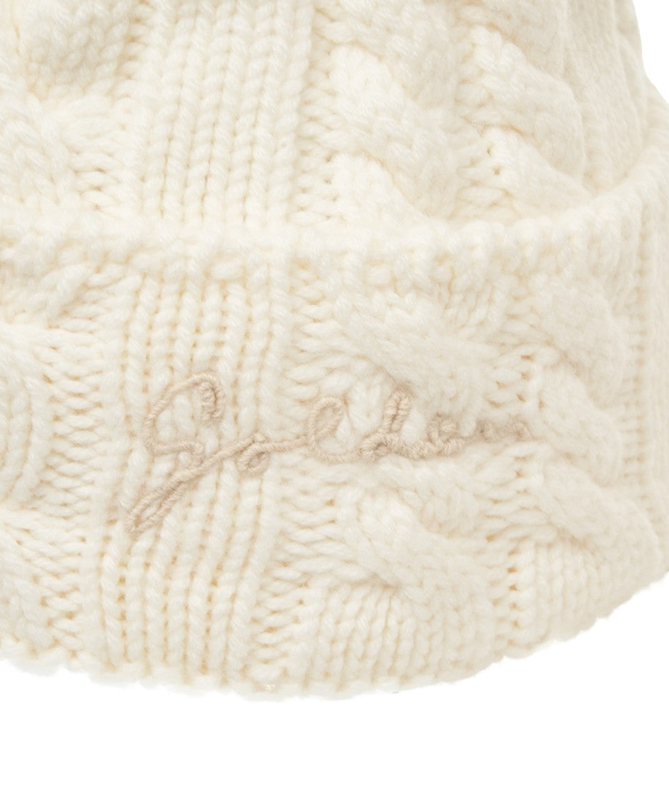 Golden Goose 'Dee' Cable-Knit Hat