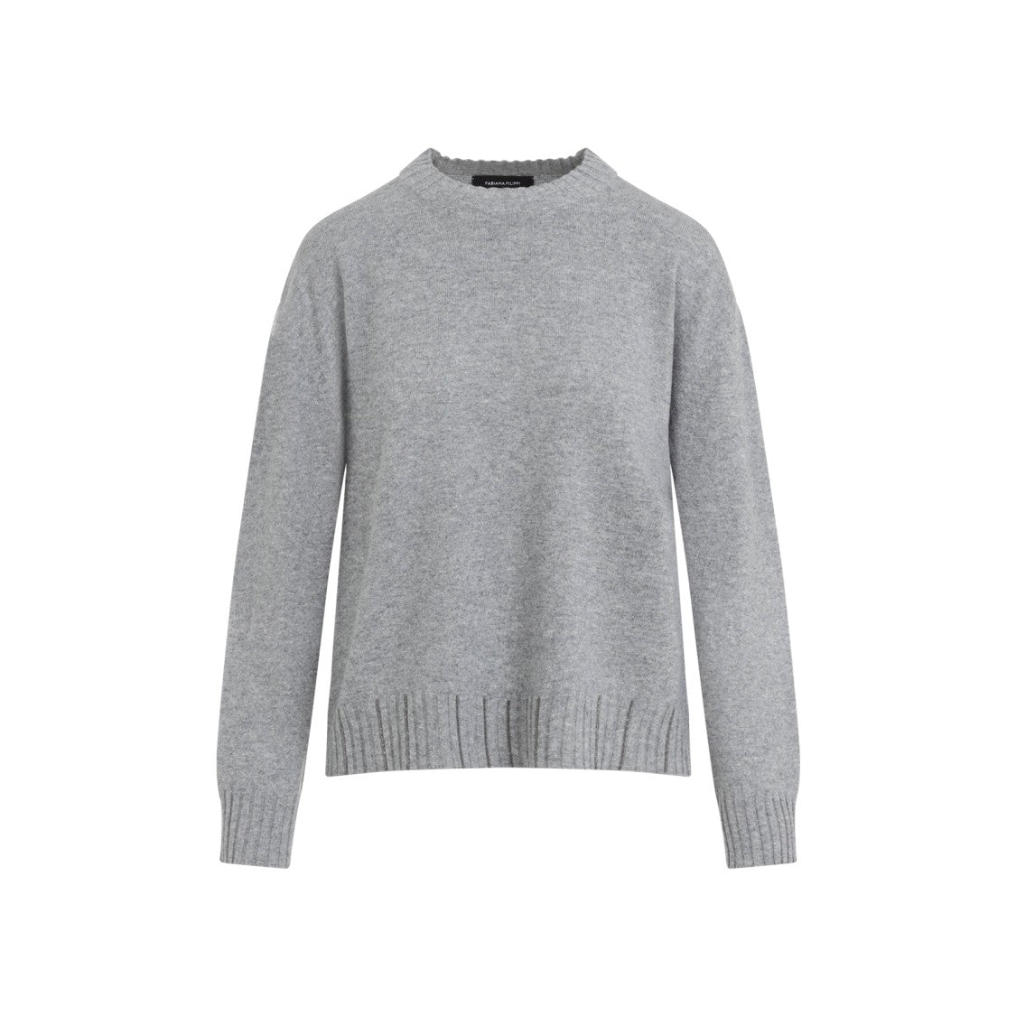 Fabiana Filippi Grey Wool Sweater