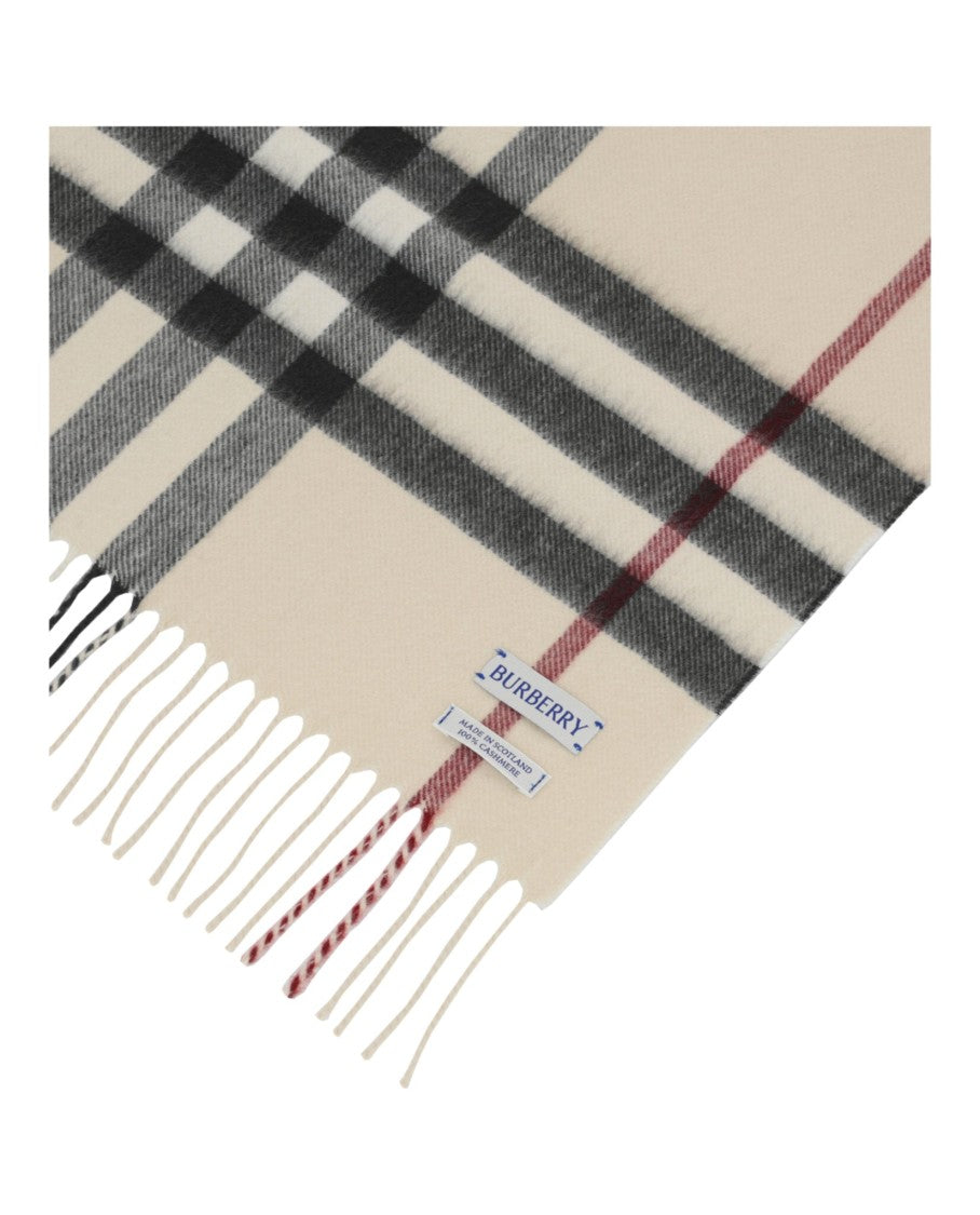 Burberry Giant Check Cashmere Scarf