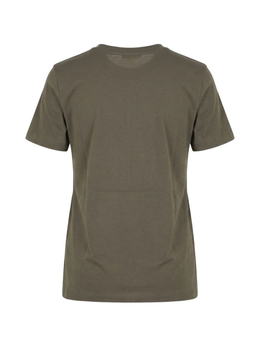 Fendi Brown Relaxed-Fit Cotton Crewneck T-Shirt