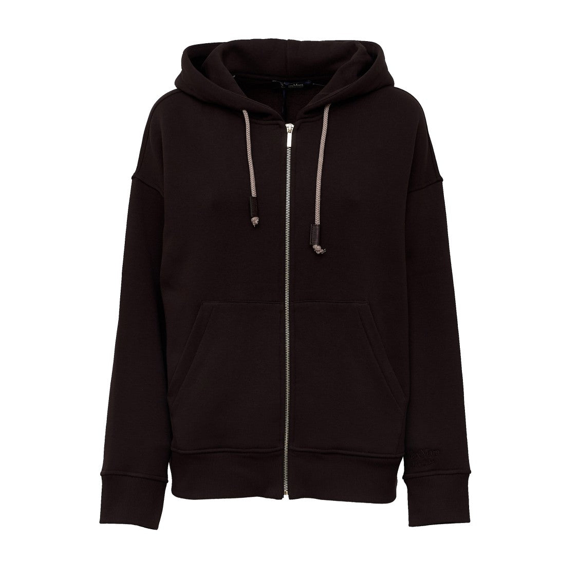 Max Mara Gentile Zip-Up Logo Hoodie