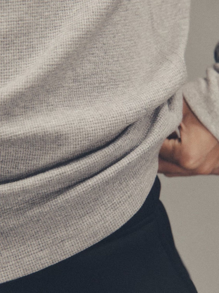 Entire Studios Waffle-Knit Crew Neckline Shirt