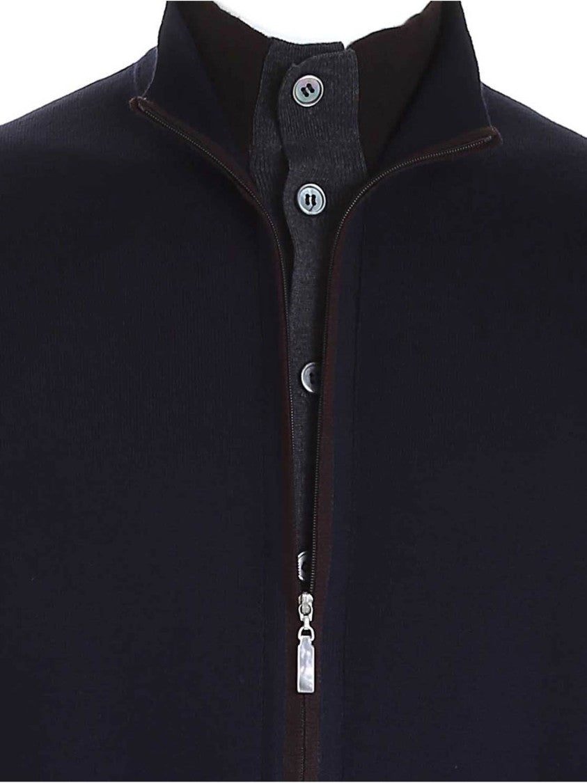 Paolo Fiorillo Capri Fashion Fit Merino Wool Cardigan