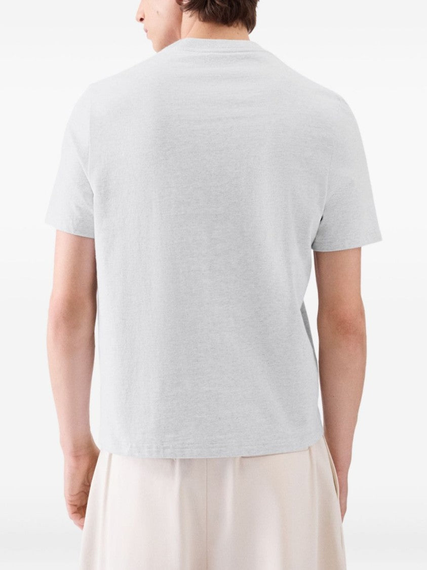 Jacquemus Short-Sleeve T-Shirt With Embroidered Logo Detail