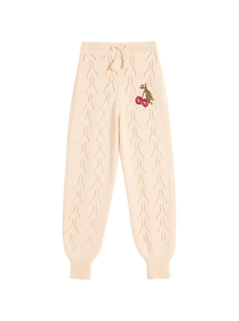 Valentino Wool Knit Pants Birch