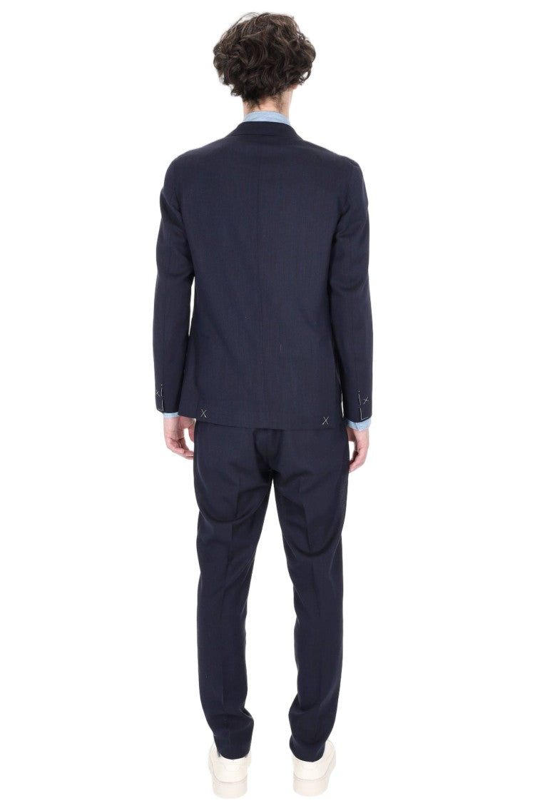 Eleventy Summertime Loro Piana Wool-Silk-Linen Suit