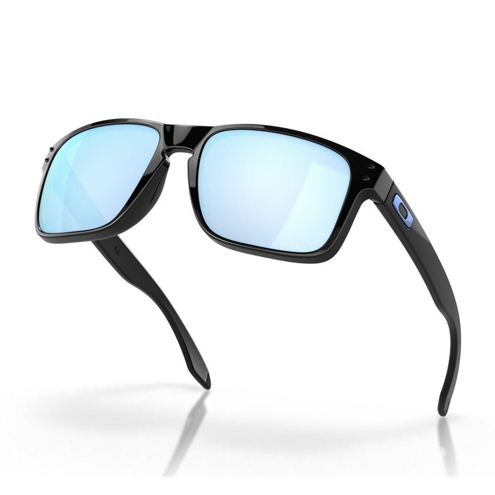 Oakley Oo9102 - Holbrook Glossy Black Rectangular Sunglasses