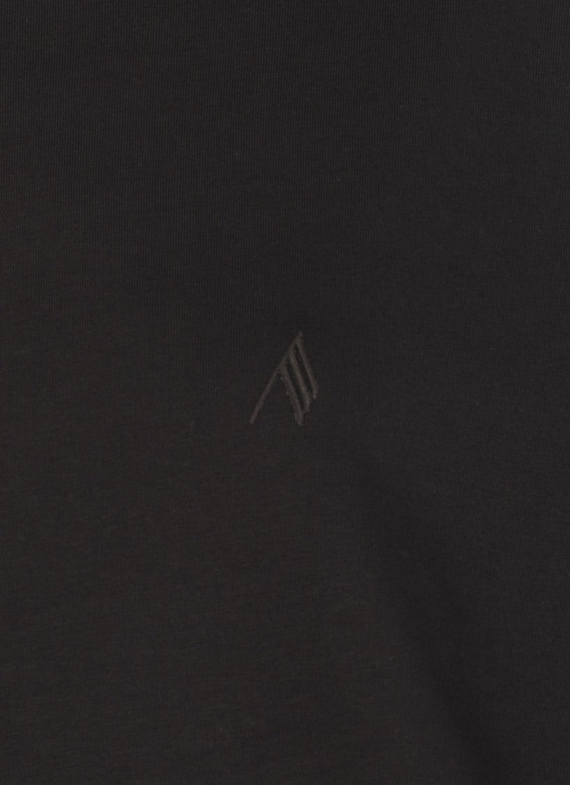 The Attico Black Cotton T-Shirt