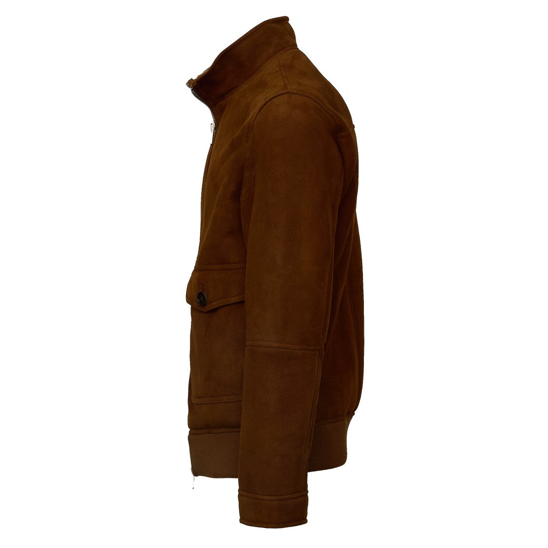 Dondup High-Collar Shearling Jacket