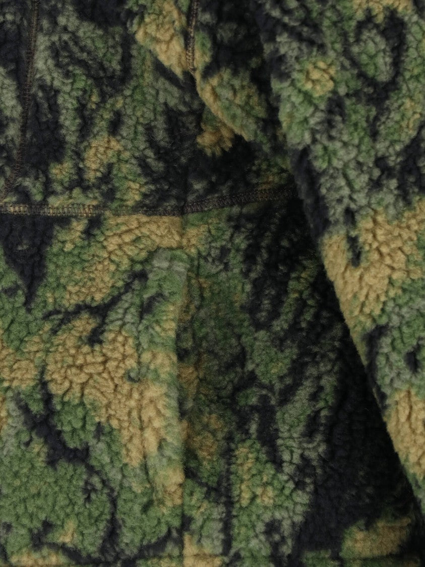 The North Face Green Extreme Pile 2 Camouflage Jacket
