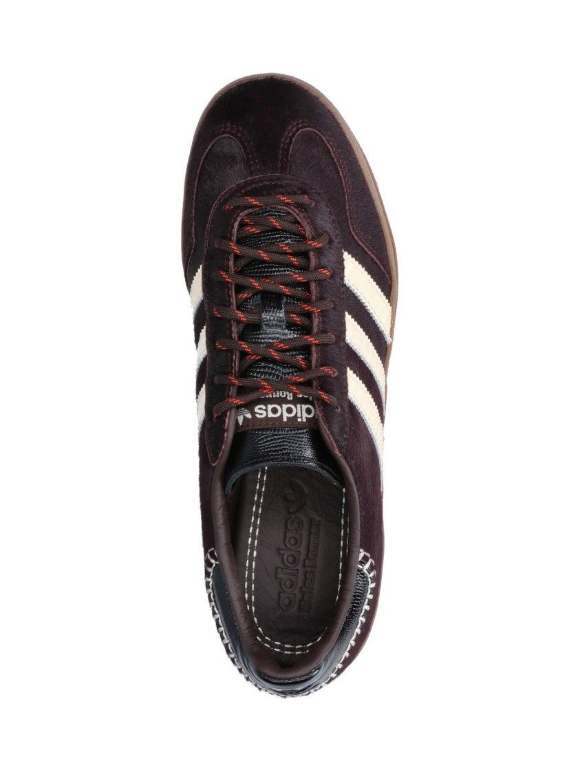 Adidas Originals By Wales Bonner Dark Suede Bold Stripe Gum Sneakers
