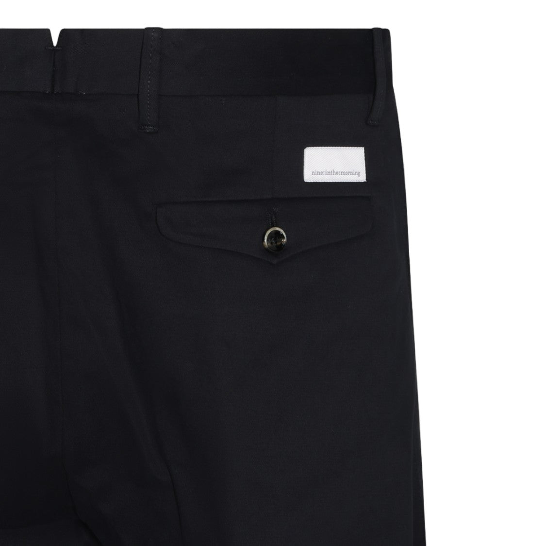 Nine In The Morning Tailored Clean Front Flap Pockets Slim-Fit Pants