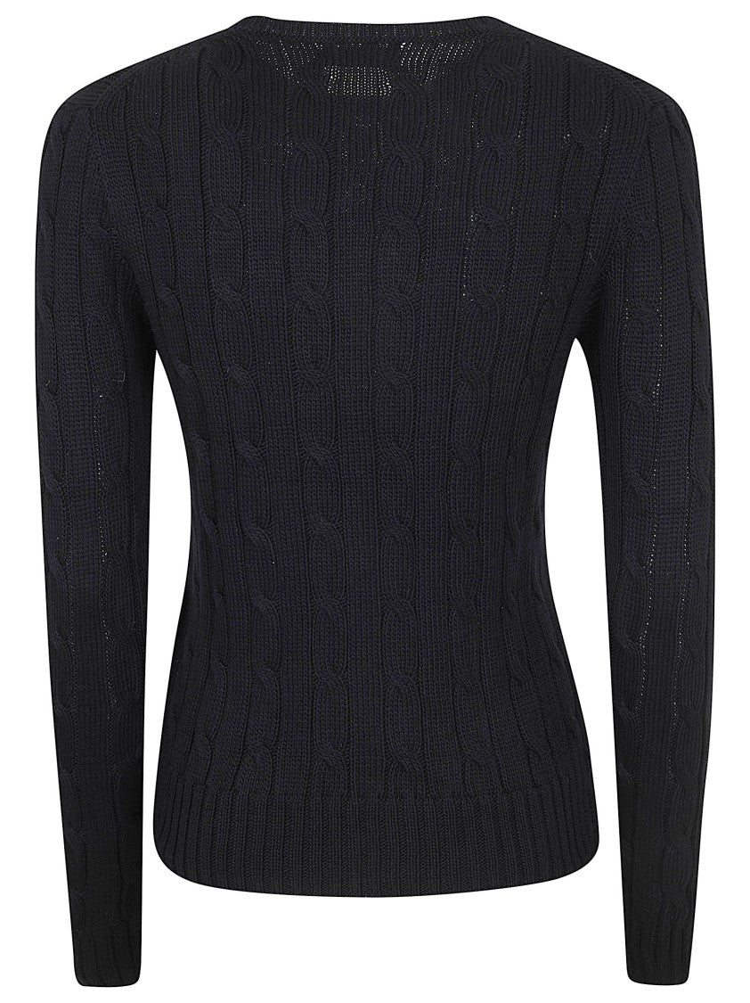 Polo Ralph Lauren Ribbed Crew Neck Slim Fit Knit Sweater