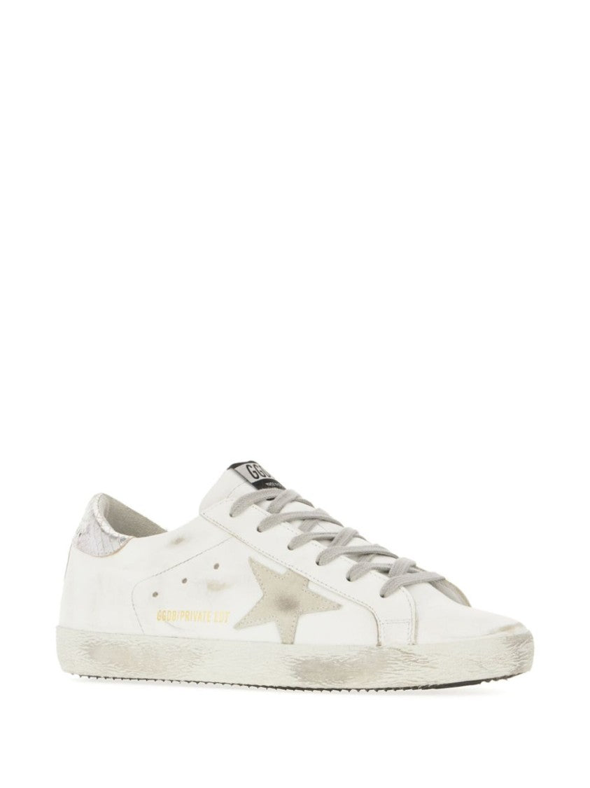 Golden Goose Low-Top Sneakers With Distressed Finish