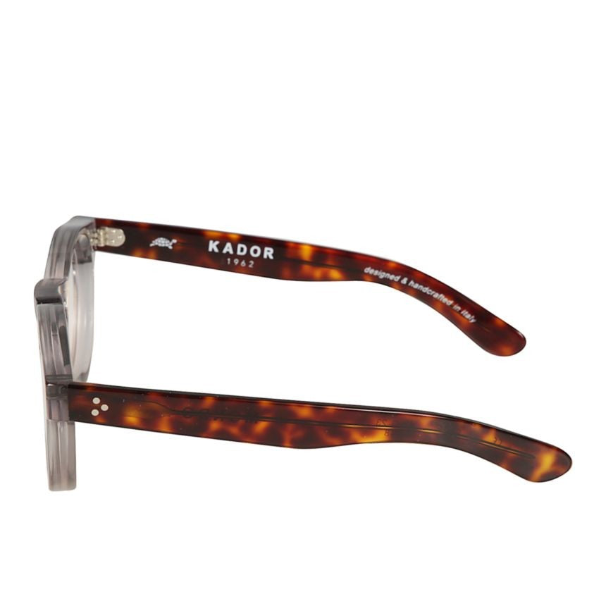 Kador Grey Mondo Translucent Round Eyeglasses