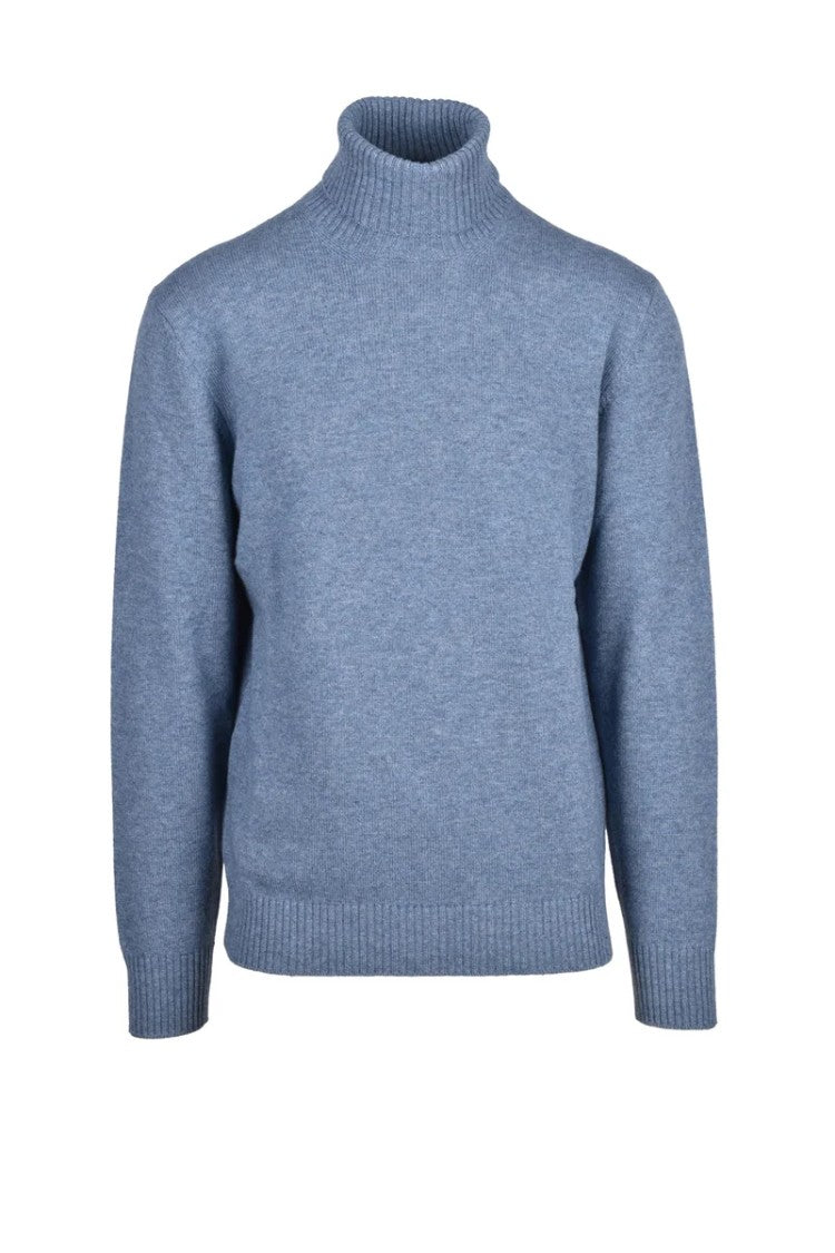 Baturo Ciclista Wool And Cashmere Knit - Light Blue