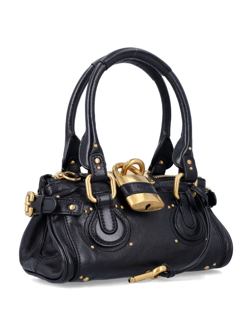Chloé Chloé Small Paddington Grained Leather Bag
