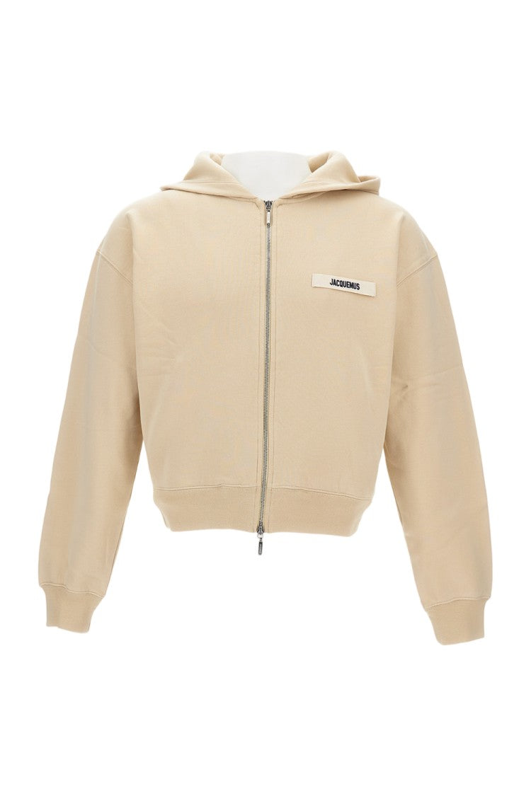 Jacquemus Le Hoodie Zip Gros Grain