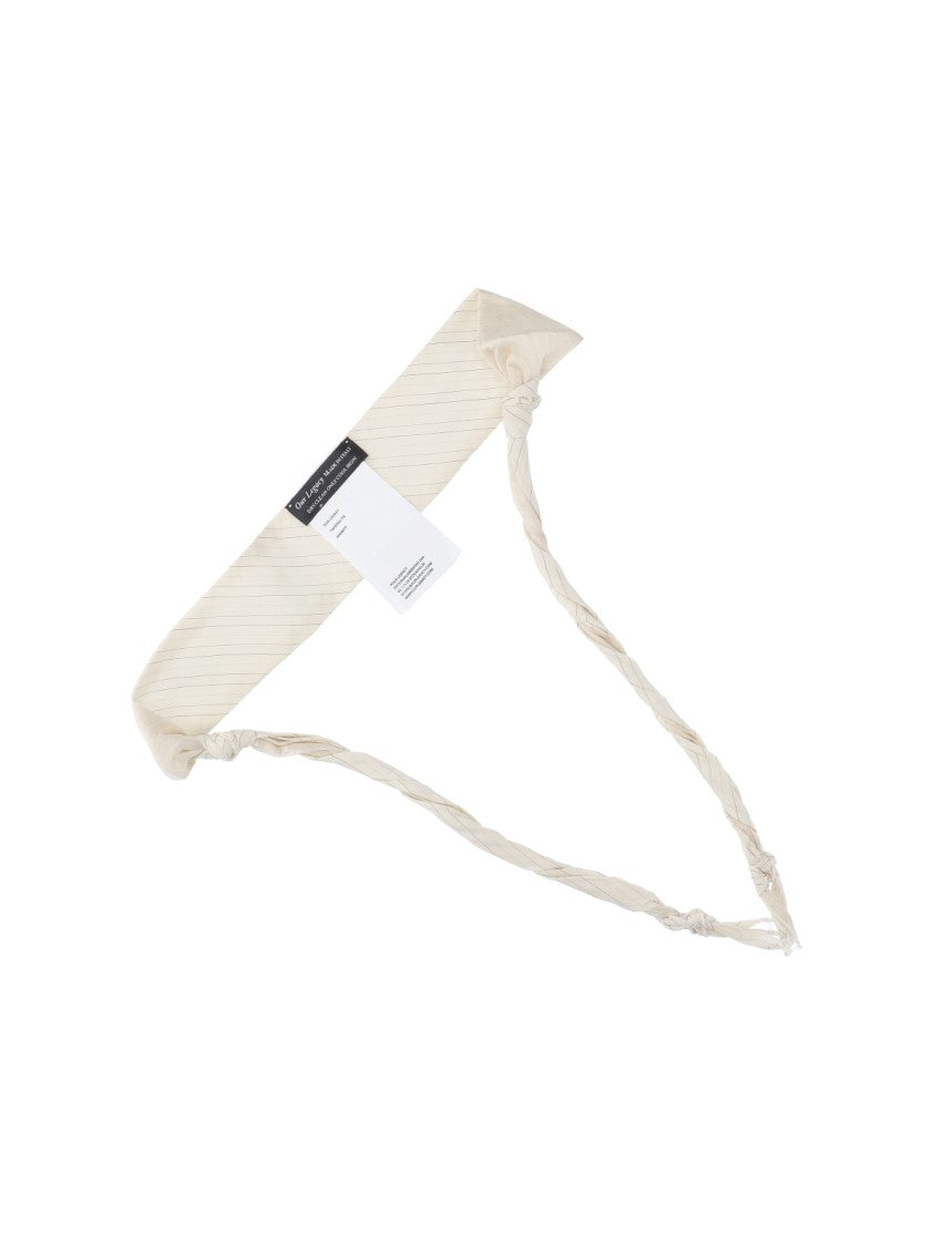 Our Legacy Twisted Striped Cotton-Blend Tie