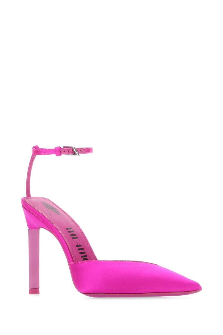 The Attico Fuchsia Satin Perine Pumps