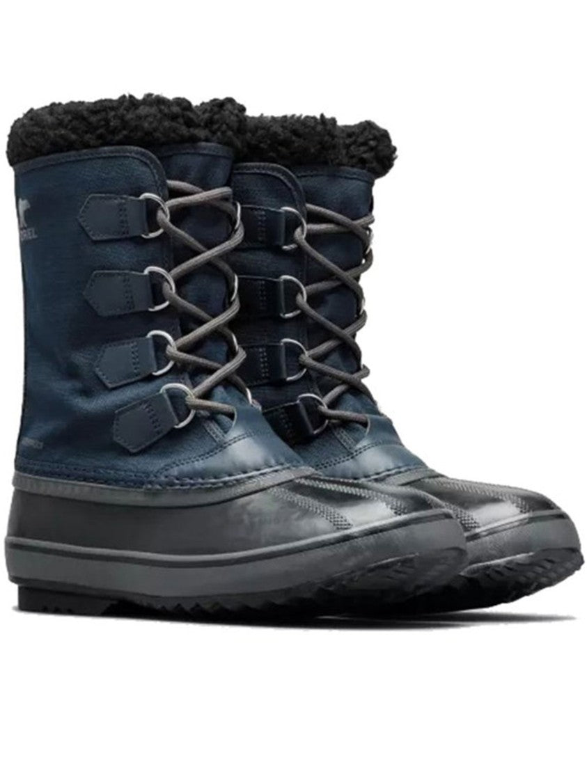Sorel High-Top Waterproof Nylon Boots With Rugged Sole