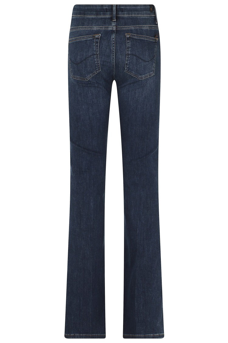 Cigala`S Blue Tdsb20 Straight-Leg Denim Jeans