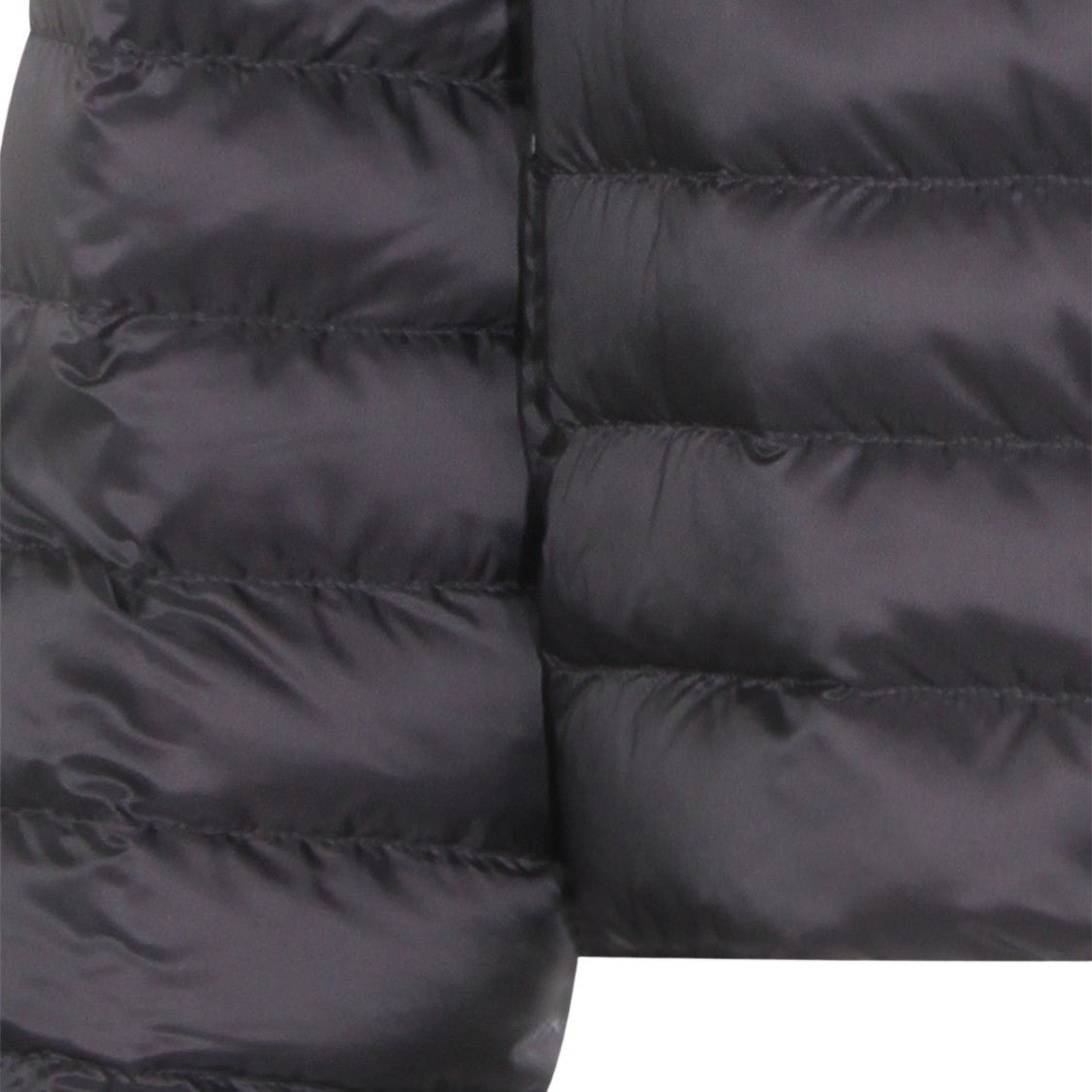 Moncler X Rick Owens Cropped Black Puffer Jacket