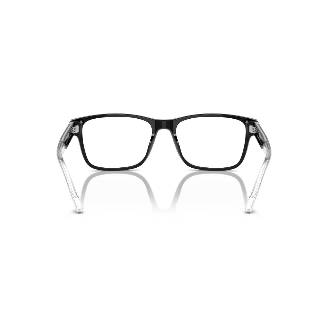 Emporio Armani 0Ea3239 Rectangular Acetate Eyeglasses With Distinctive Temples