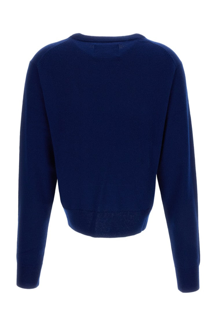 Extreme Cashmere Dark Blue Cashmere N.475 Crewneck Sweater