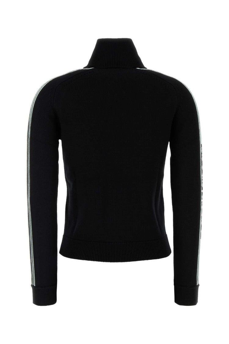 Casablanca Black Wool Cardigan