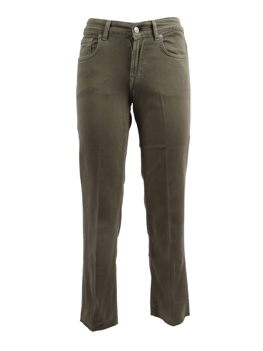 7 For All Mankind Calie Straight Ankle Jeans