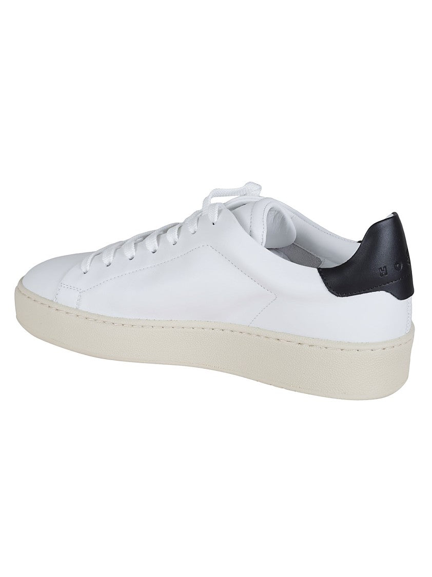 Hogan H672 White Leather Sneakers