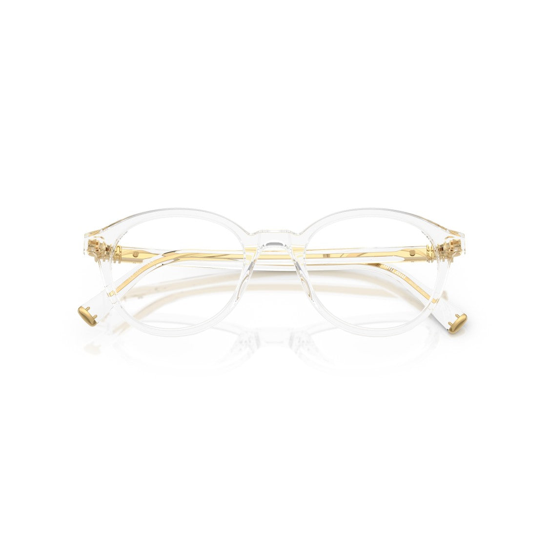 Miu Miu 0Mu 02Wv Transparent Acetate Eyeglasses