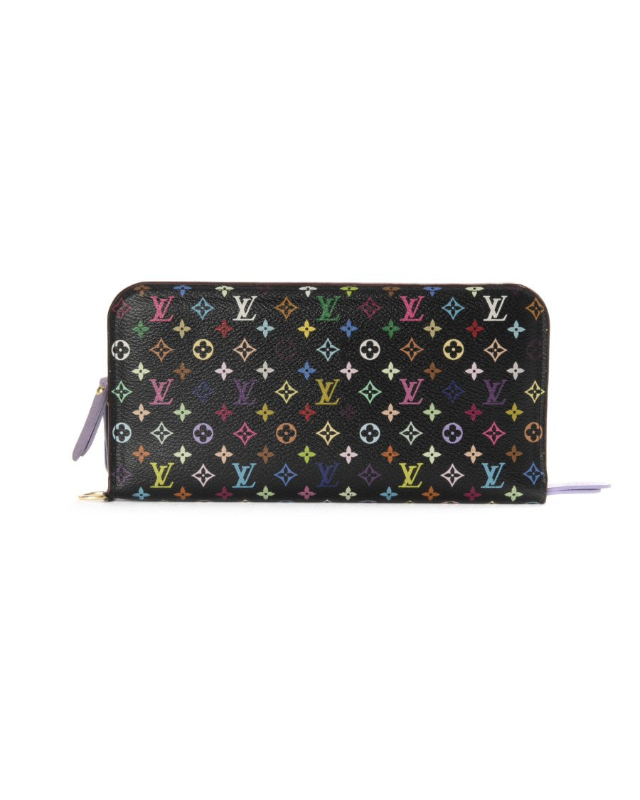 Louis Vuitton Insolite Multicolor Wallet In Black