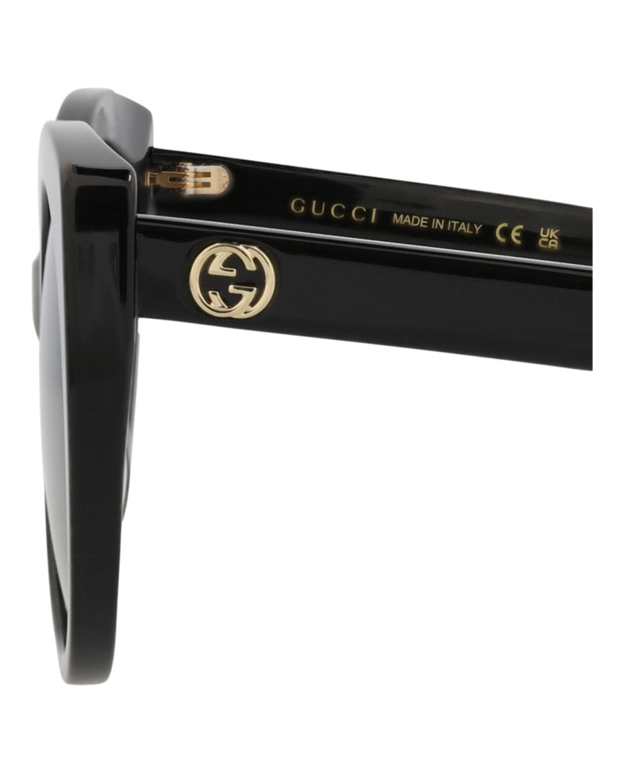 Gucci Cat Eye-Frame Acetate Sunglasses