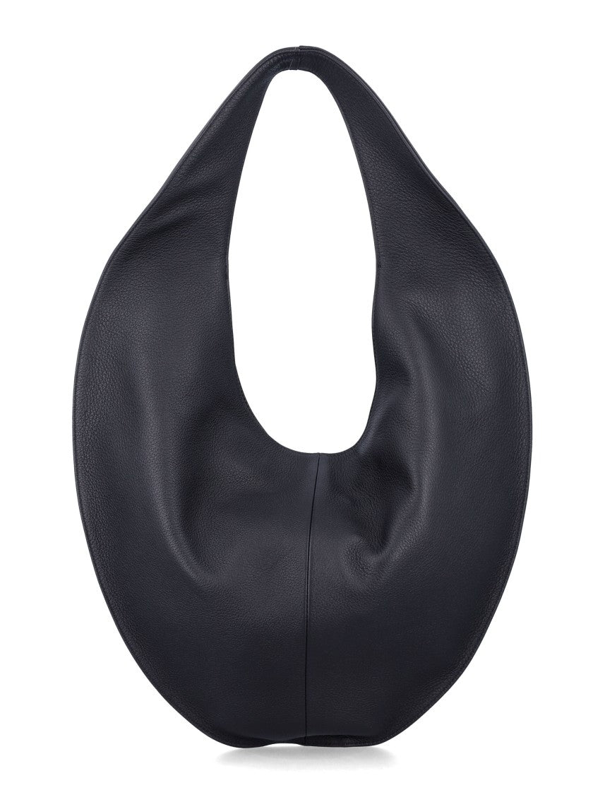 Maeden Market Tote Black Leather