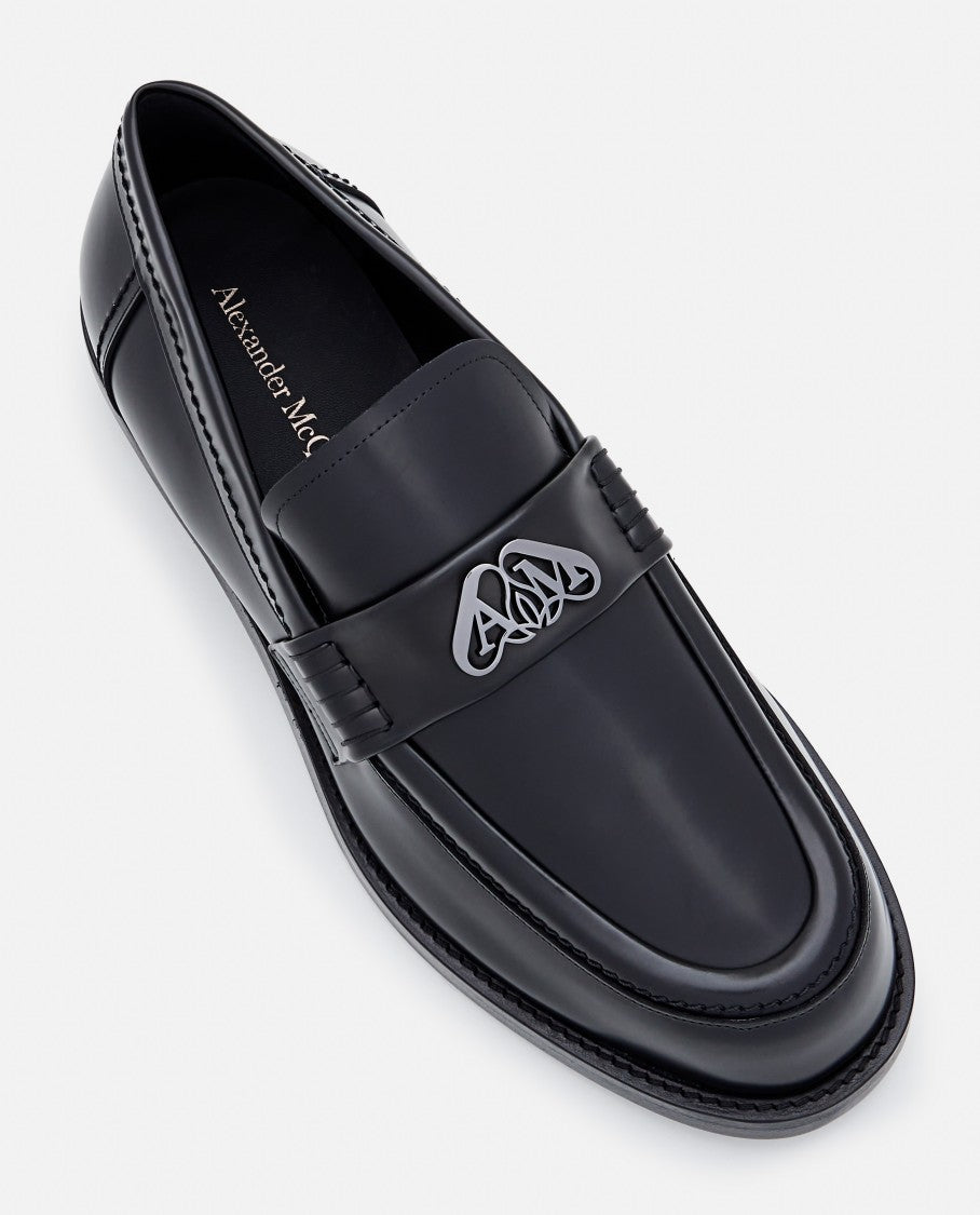 Alexander Mcqueen Leather Loafers