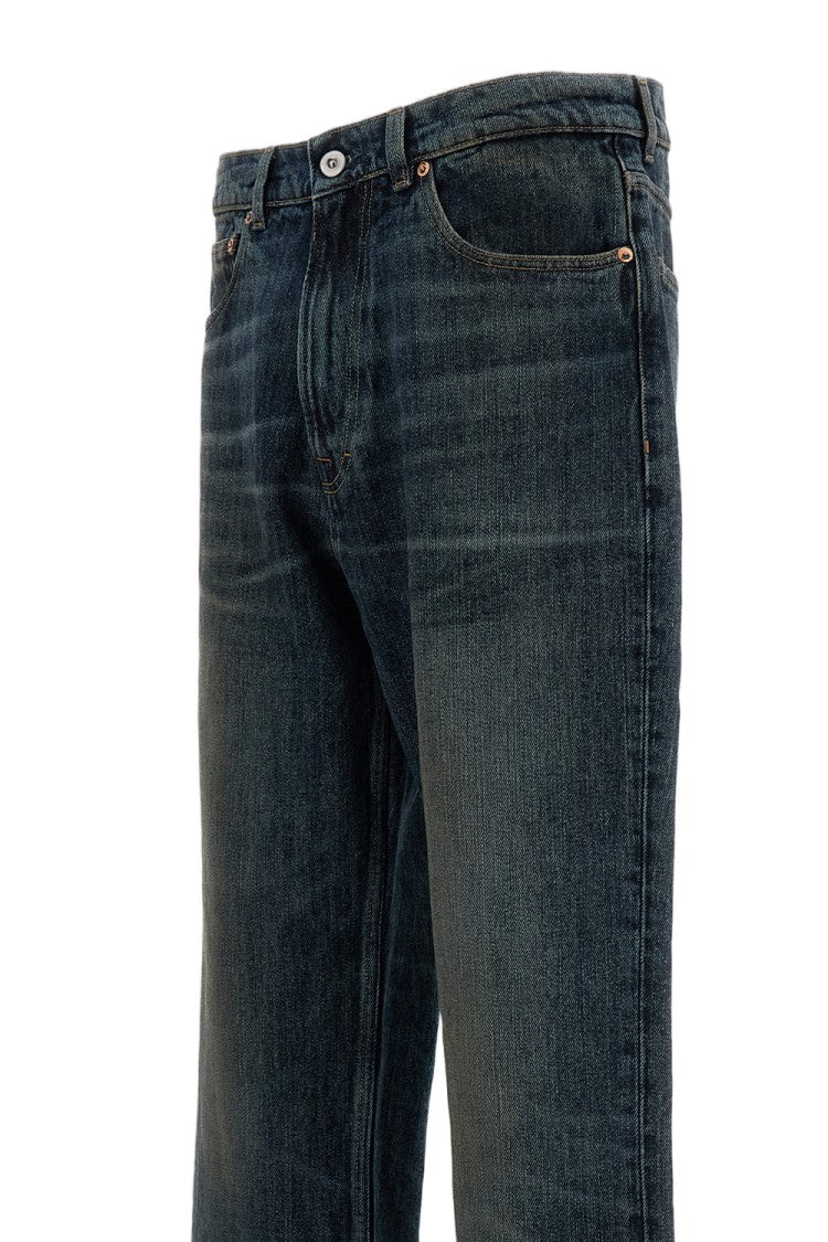 Our Legacy Blue Straight-Leg Jeans
