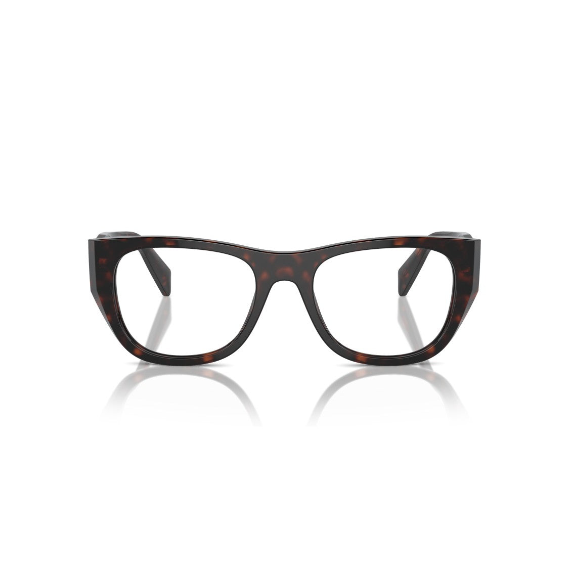 Prada 0Pr A18v Oversized Tortoiseshell Pattern Sunglasses
