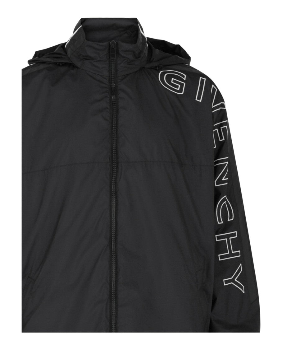 Givenchy Embroidered Logo Windbreaker