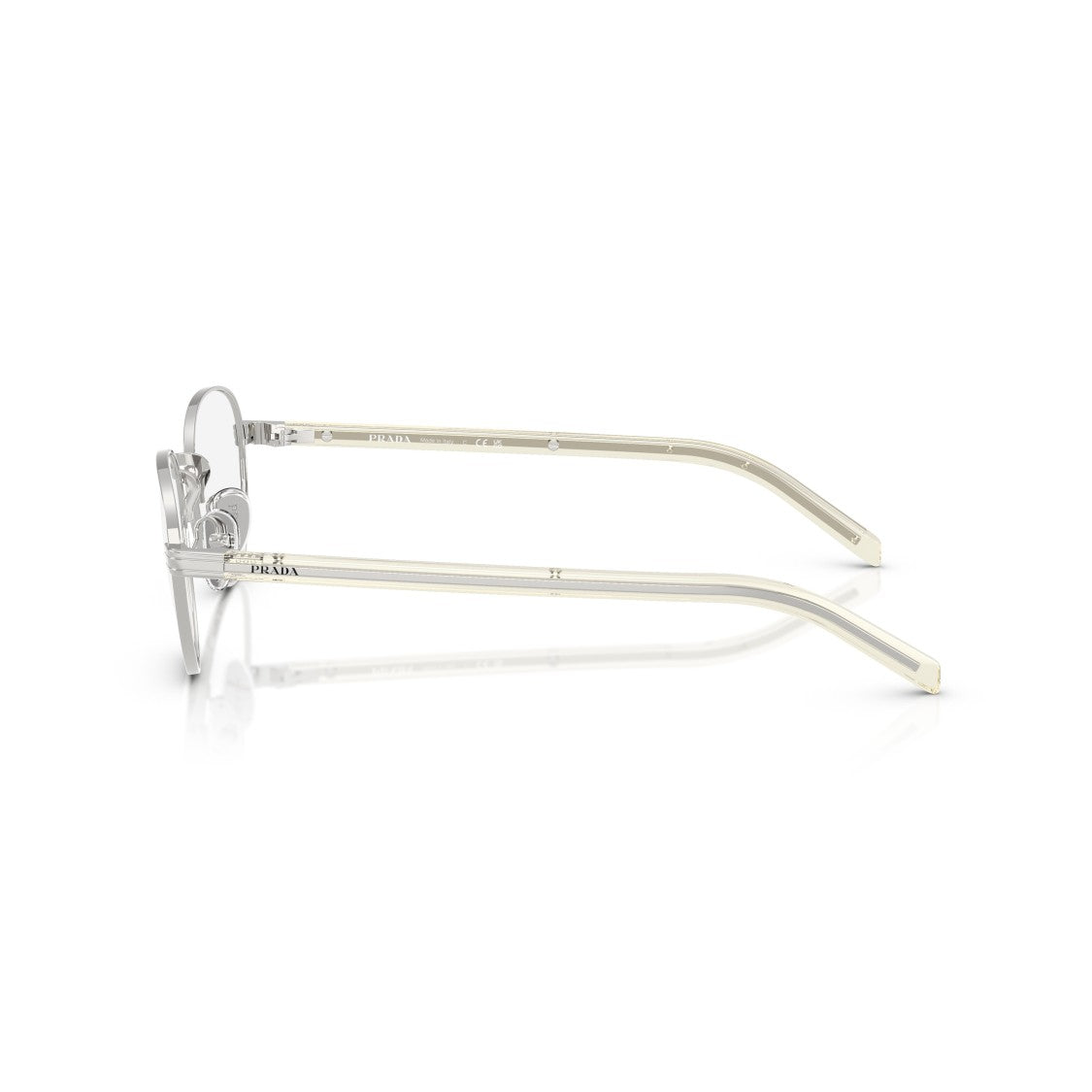 Prada 0Pr B53v Round Aviator Sunglasses