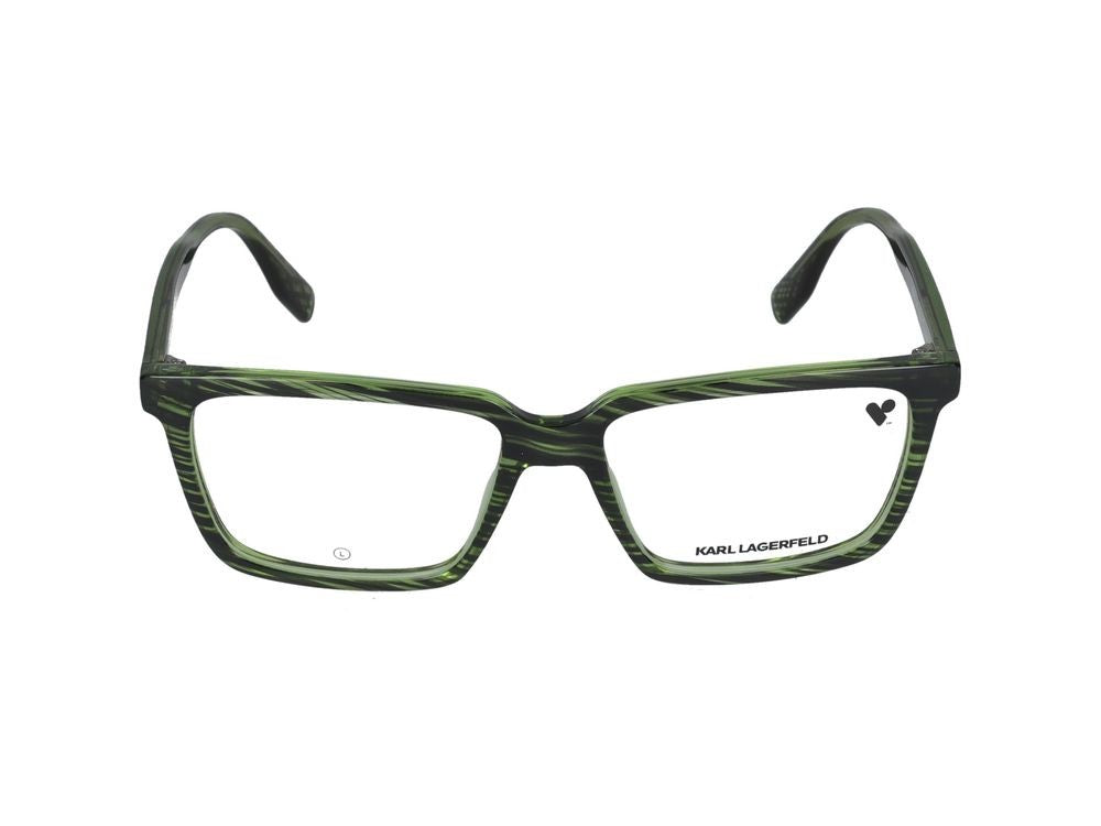 Karl Lagerfeld Eyeglasses Kl6113 330 Striped Green 55/16/145
